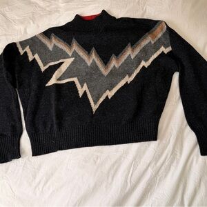Zadig & Voltaire Sweater with Zigzag Design